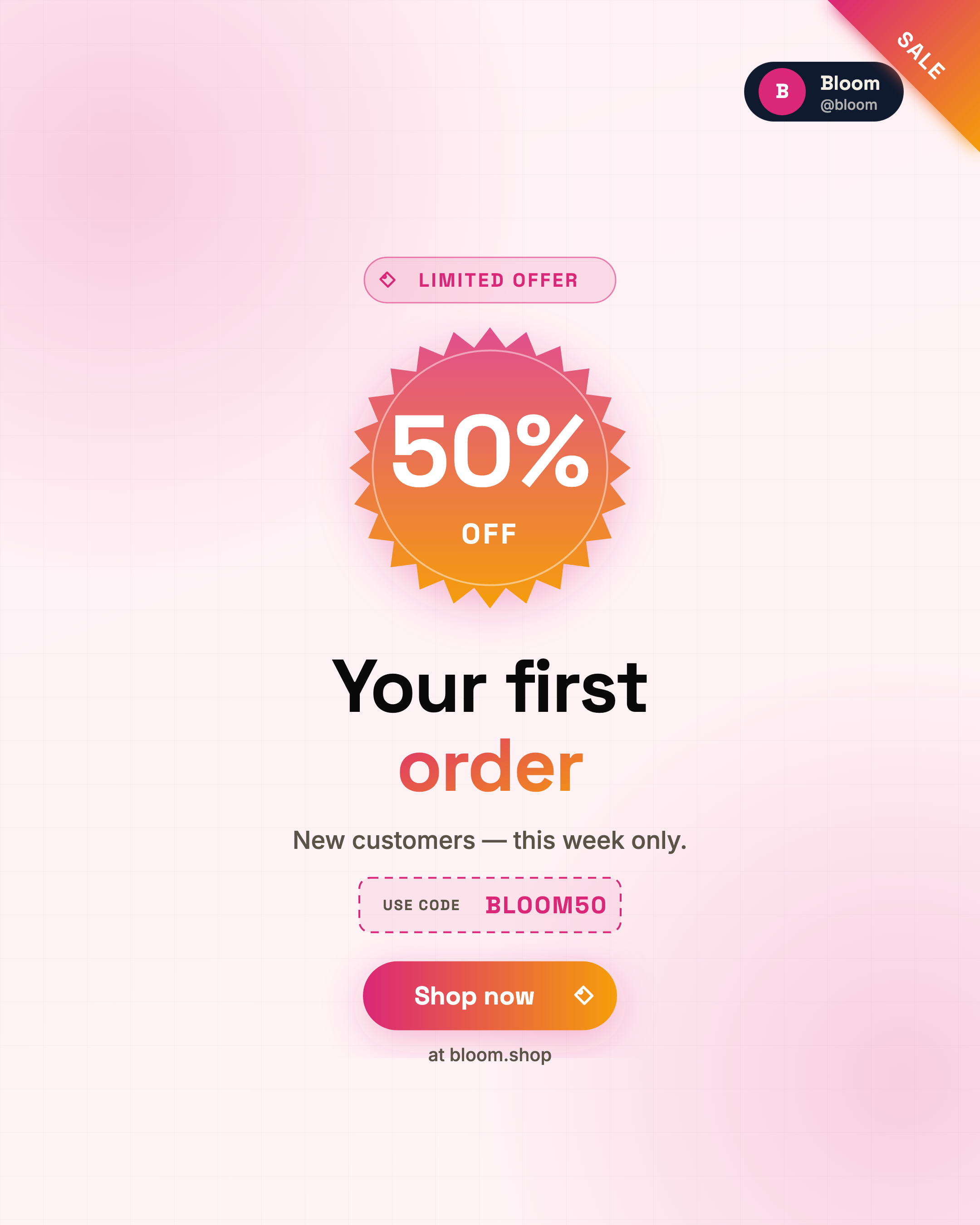 Sale / offer · LinkedIn infographic generator · Capci